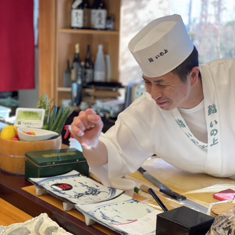 プロジェクトメンバーのご紹介　鮨いの上／井上佳郎
