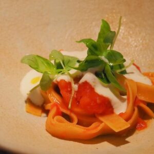 ちよだふぁーむさんのアイコトマトを使ったパスタ